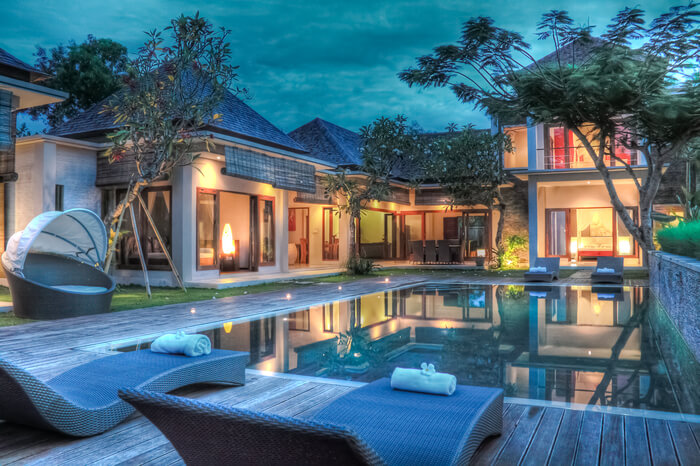 Luxury vacation home. It can use luxury-inspired vacation home names.